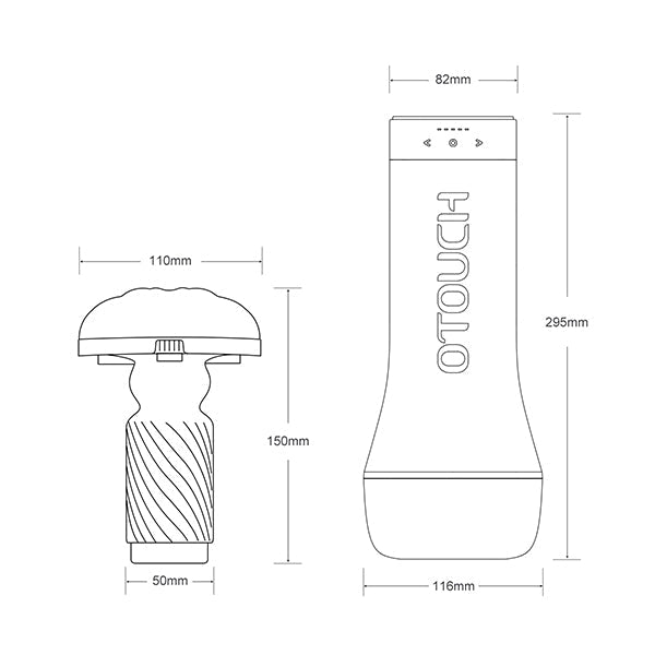 OTOUCHFUN INSCUP 3-Thrusting & Contraction Masturbator